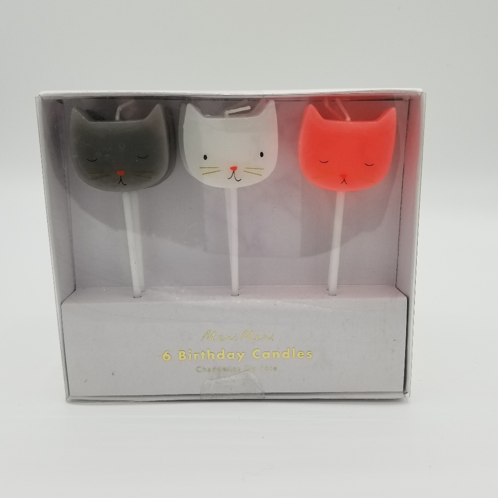 Meri Meri Cat Birthday Candles